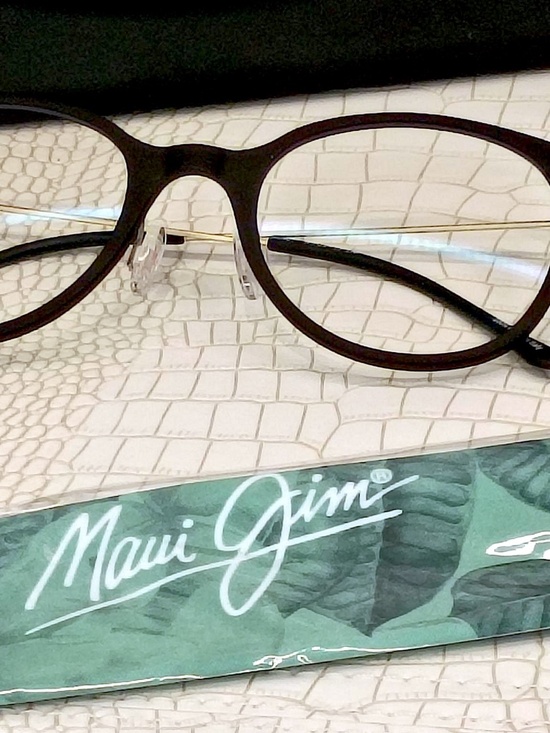 Brand New 100% Authentic Maui Jim C2413 2M Eyeglasses Black 48mm Unisex